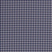JACQUARD STOF PIED DE POULE KOBALT