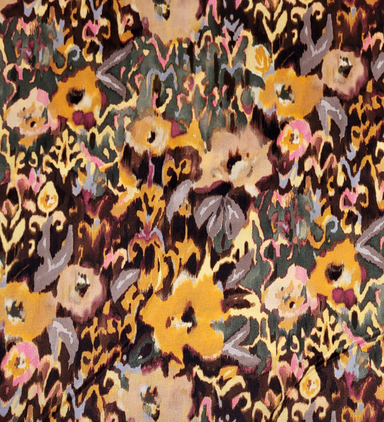A La Ville Viscose Satin Autumn