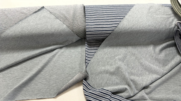 Jogging Small Black White Stripe