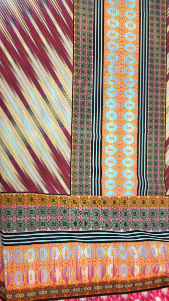 Crêpe Panel Pink