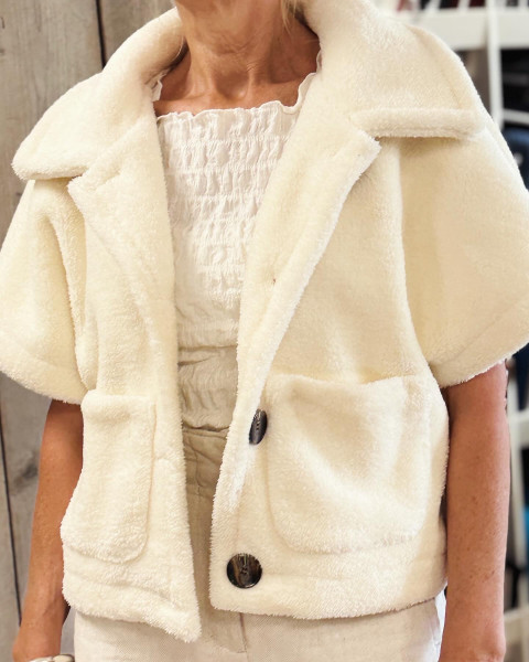 BOUCLÉ GILET AARTJE