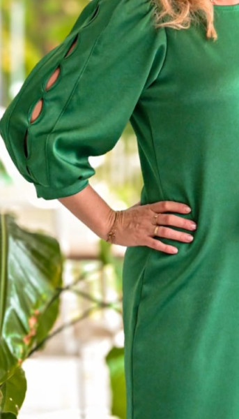 Luxe Satin Green