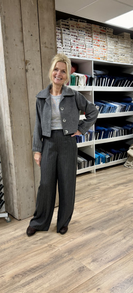 Antraciet stripe