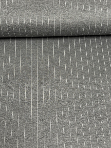 Pin Stripe Grey 2 cm