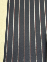 Dark blue red/white pinstripe