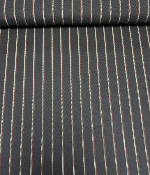 Dark blue red/white pinstripe