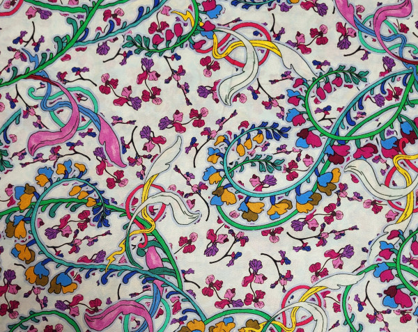 Viscose Lin Lilly