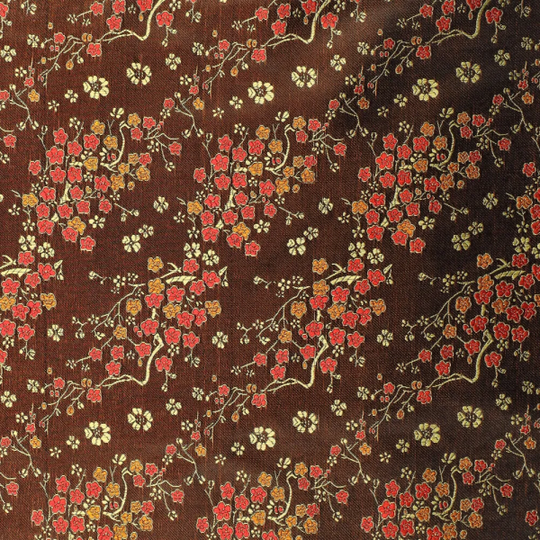 Blossom Brokaat Black