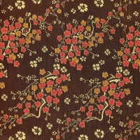 Blossom Brokaat Black