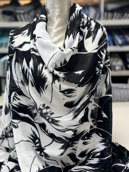 Viscose Chiffon Black