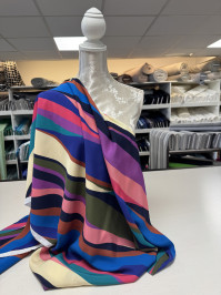 A la Ville viscose multicolor