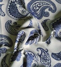 Jacquard Cotto Blue Junna