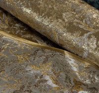 Metallic Brocade Gold