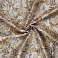 Metallic Brocade Gold