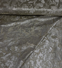 Metallic Brocade Silver