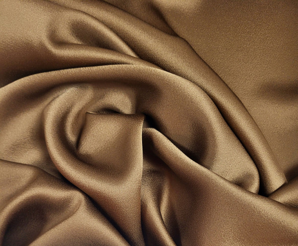 Viscose Satin Brown 25
