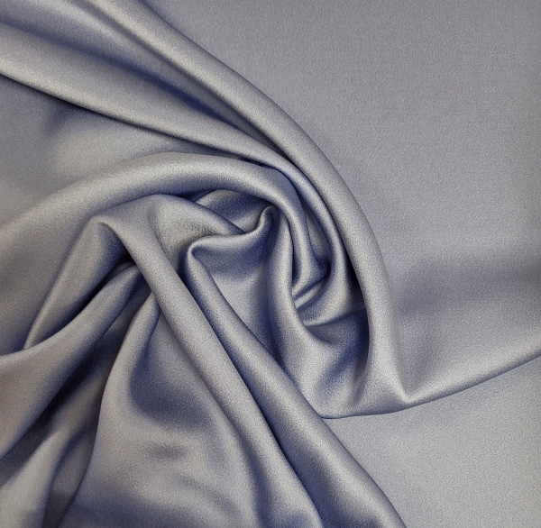 Viscose Satin L Blue 25