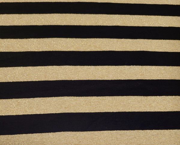 Jersey  Cotton Lurex Stripe