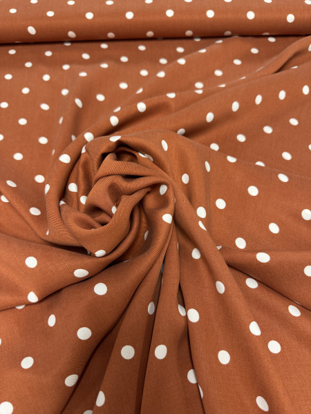 Ascot Polka Dot Cognac