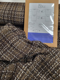 Woven Check Brown
