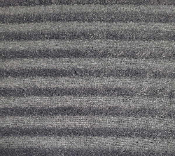Knitted Flausch Grey