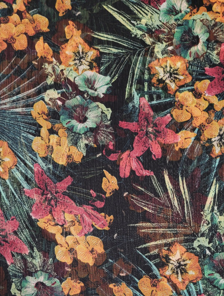 Crinkle Chiffon Autumn