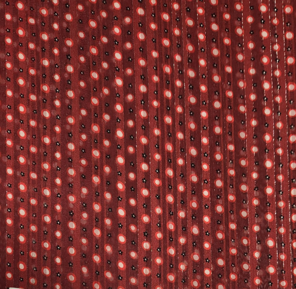 Chiffon Red Dot