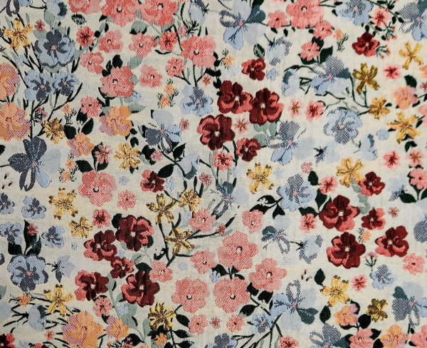 Jacquard Fleurie Pink