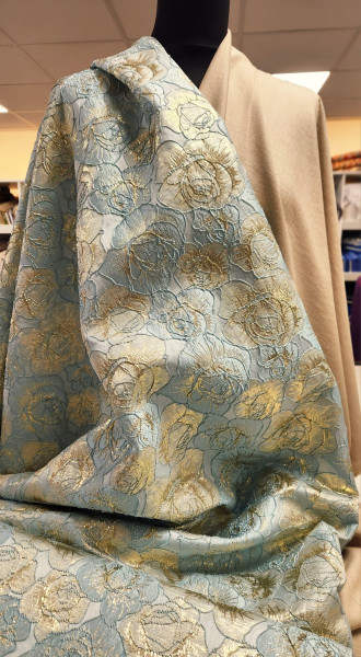 A La Ville Brokaat Blue