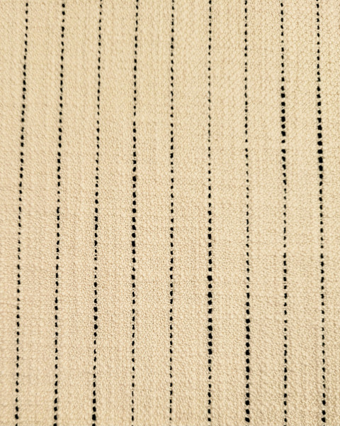 M Linnen Slub Stripe Blue