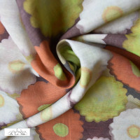 A La ville Viscose /Linnen Brown