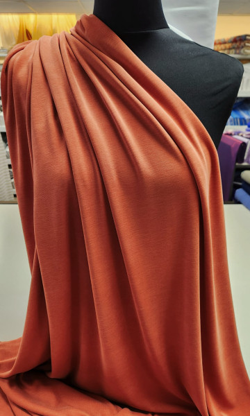 A La Ville Viscose Jersey Brique