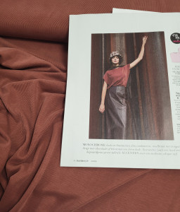 A La Ville Viscose Jersey Copper