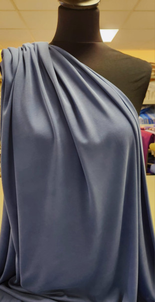 A La Ville Viscose Jersey Blue