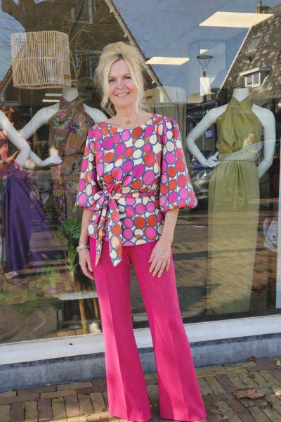 Wrap Blouse Pakket    L/XL