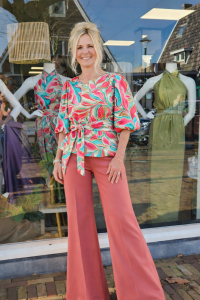 Wrap Blouse Pakket Viscose    S/M