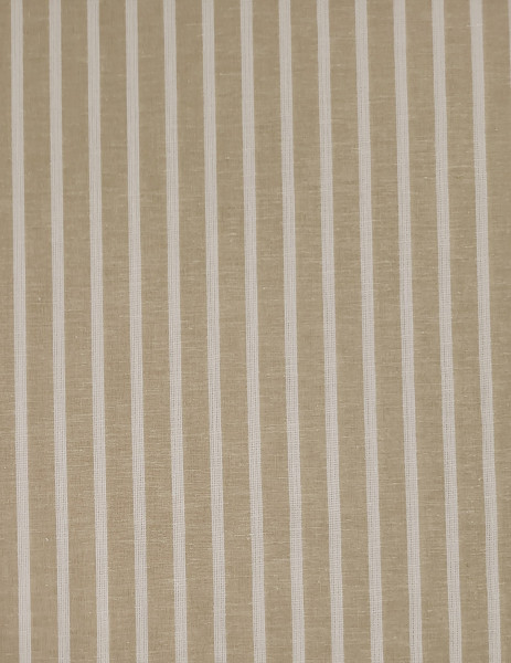 Cotton/Linen   Sand Stripe