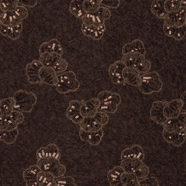 Embroidery Wool Touch Brown