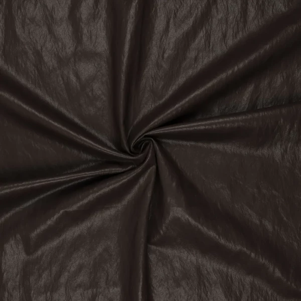 Vegan Leather Washed Dark Brown
