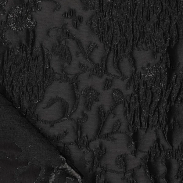 Brokaat Jacquard Black