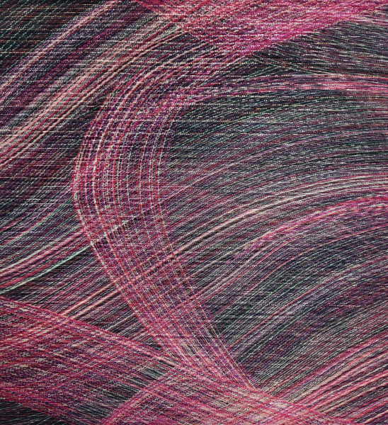 Plissé Lurex Wave