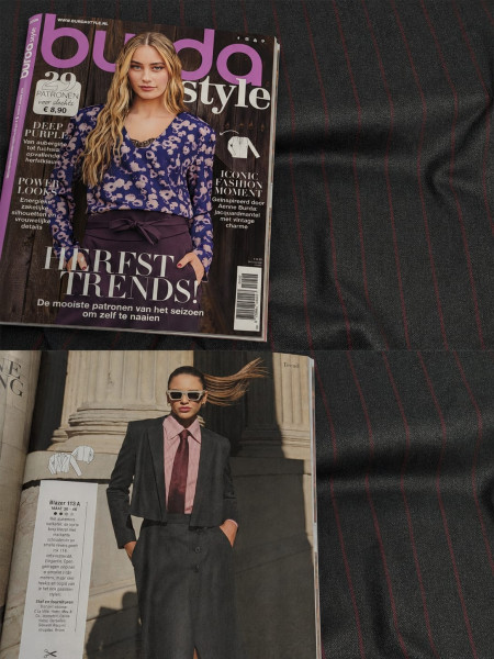 A La Ville Autumn  Grey/Aubergine