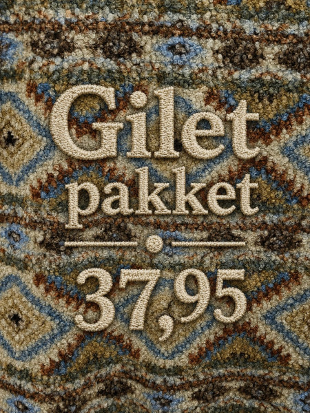 Gilet Pakket Ikat