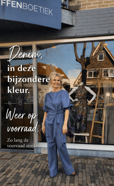 Denim Pakket / Wrap Blouse
