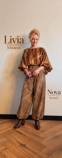 Livia Pakket  Velvet Crinkle