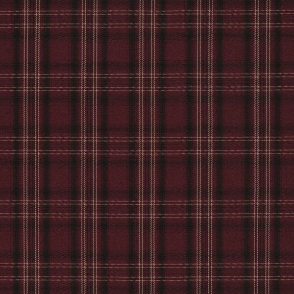Scot Check Aubergine Red