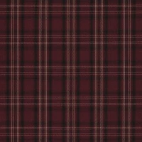 Scot Check Aubergine Red