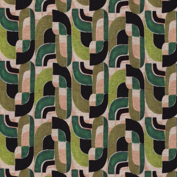 Punta Jersey Geo Green