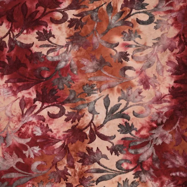 Jersey Ausbrenner Burgundy Red