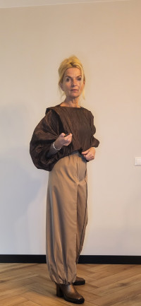 Livia Wrinkle Brown Pakket